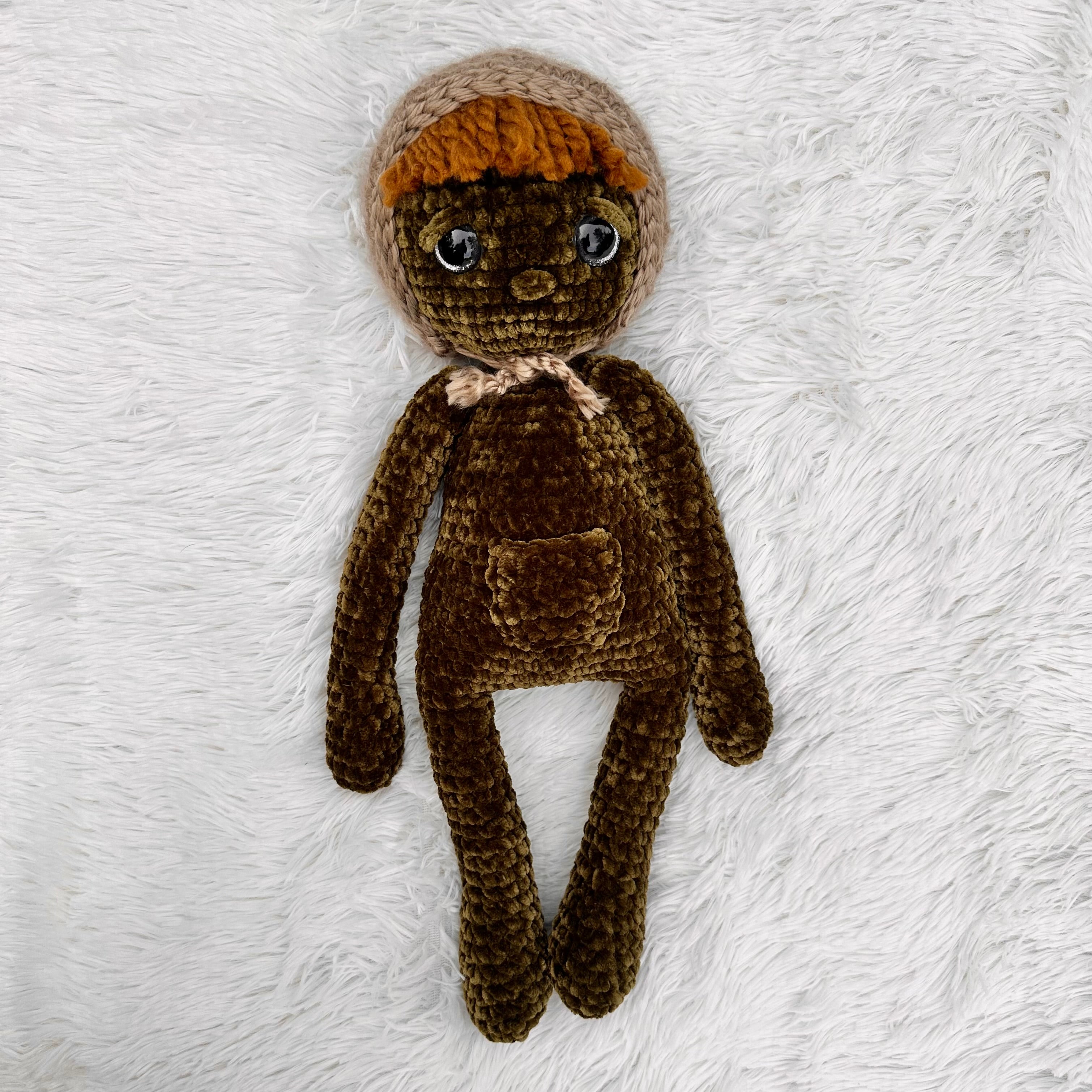 Whimsy Folk Plushie | Crocheted Stuffie | Whimsical | Forest Creature | Doll