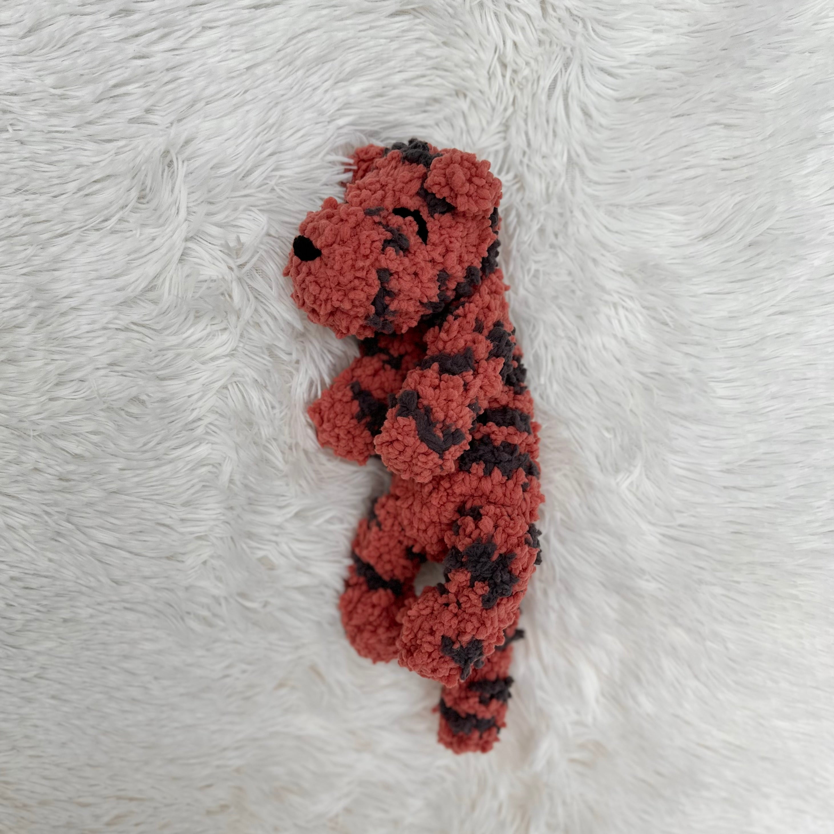 Tigger Plushie Snuggler | Vintage Winnie The Pooh | Crocheted Stuffie | Lovey