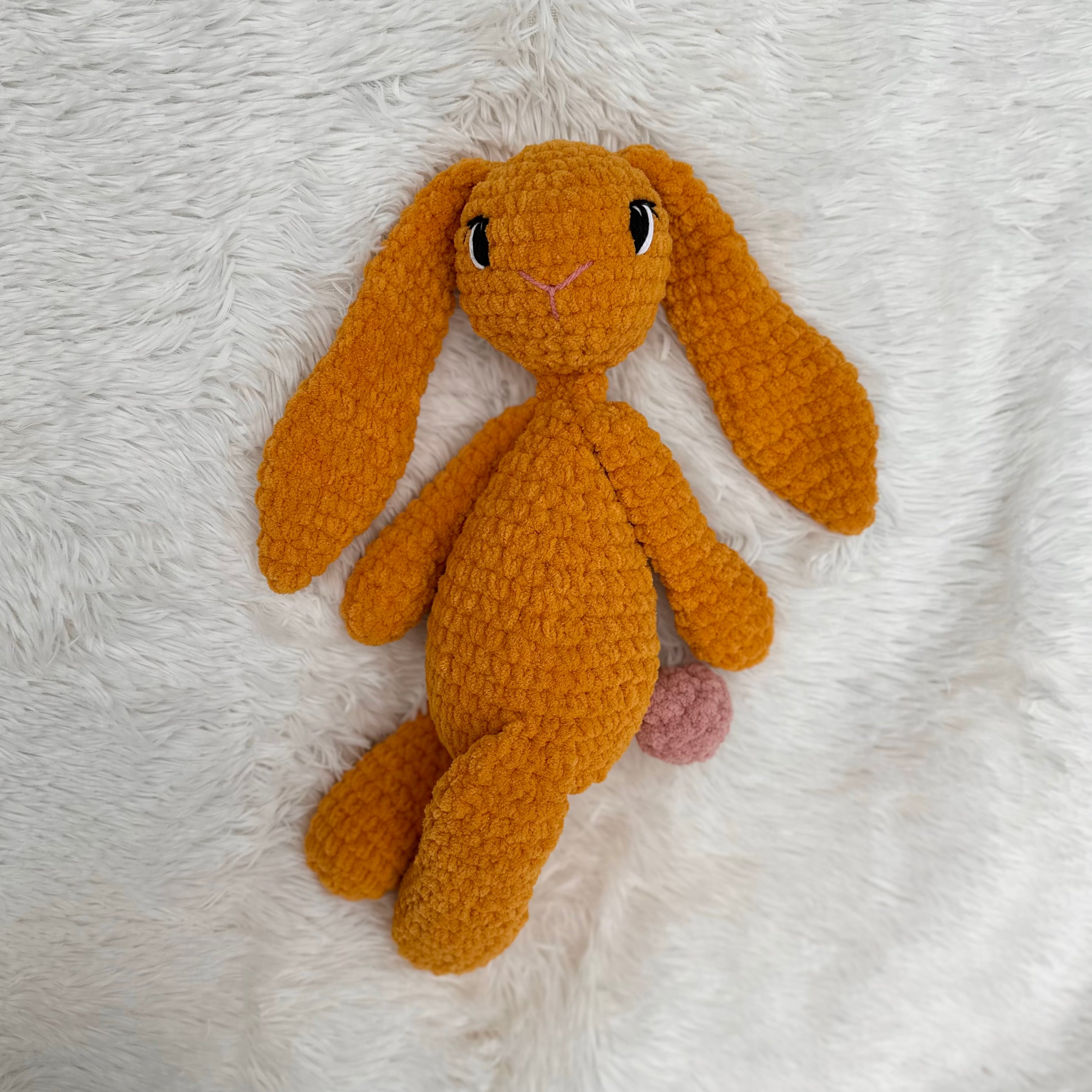 Boho Bunny Plushie | Crocheted Stuffie