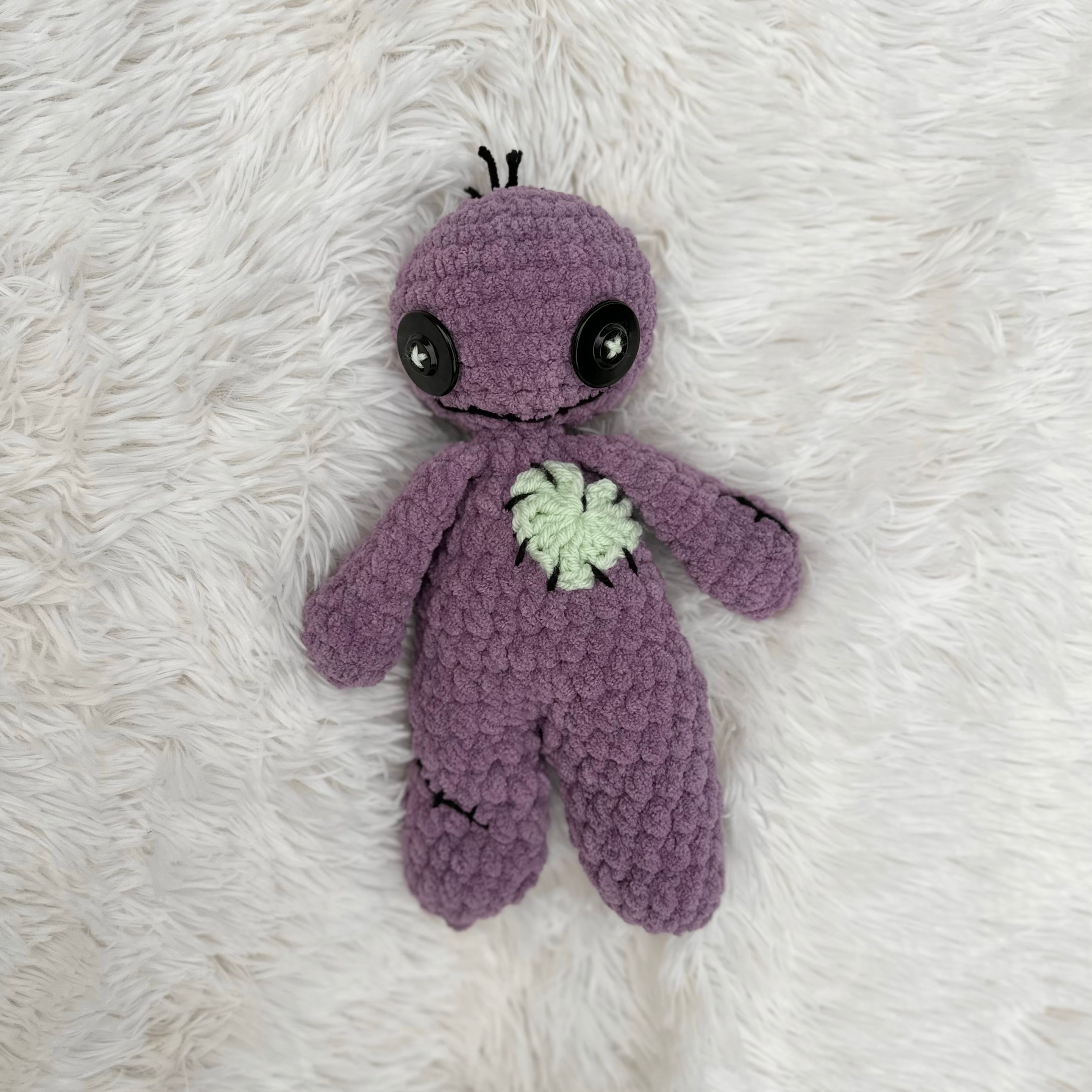 Voodoo Doll Plushie | Halloween | Spooky Crochet