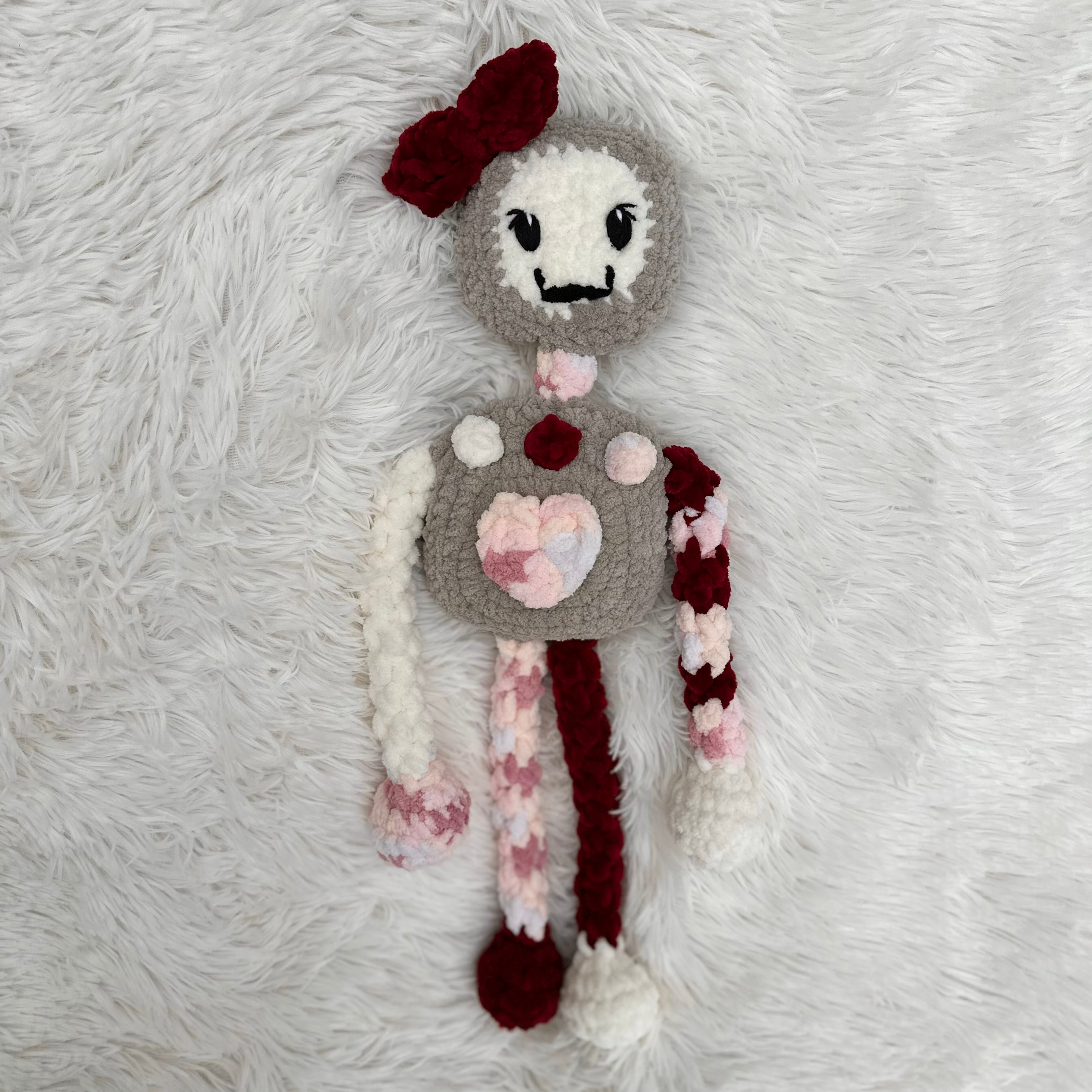 Robot Plushie | Crocheted Stuffie | Regina Robot | Girl