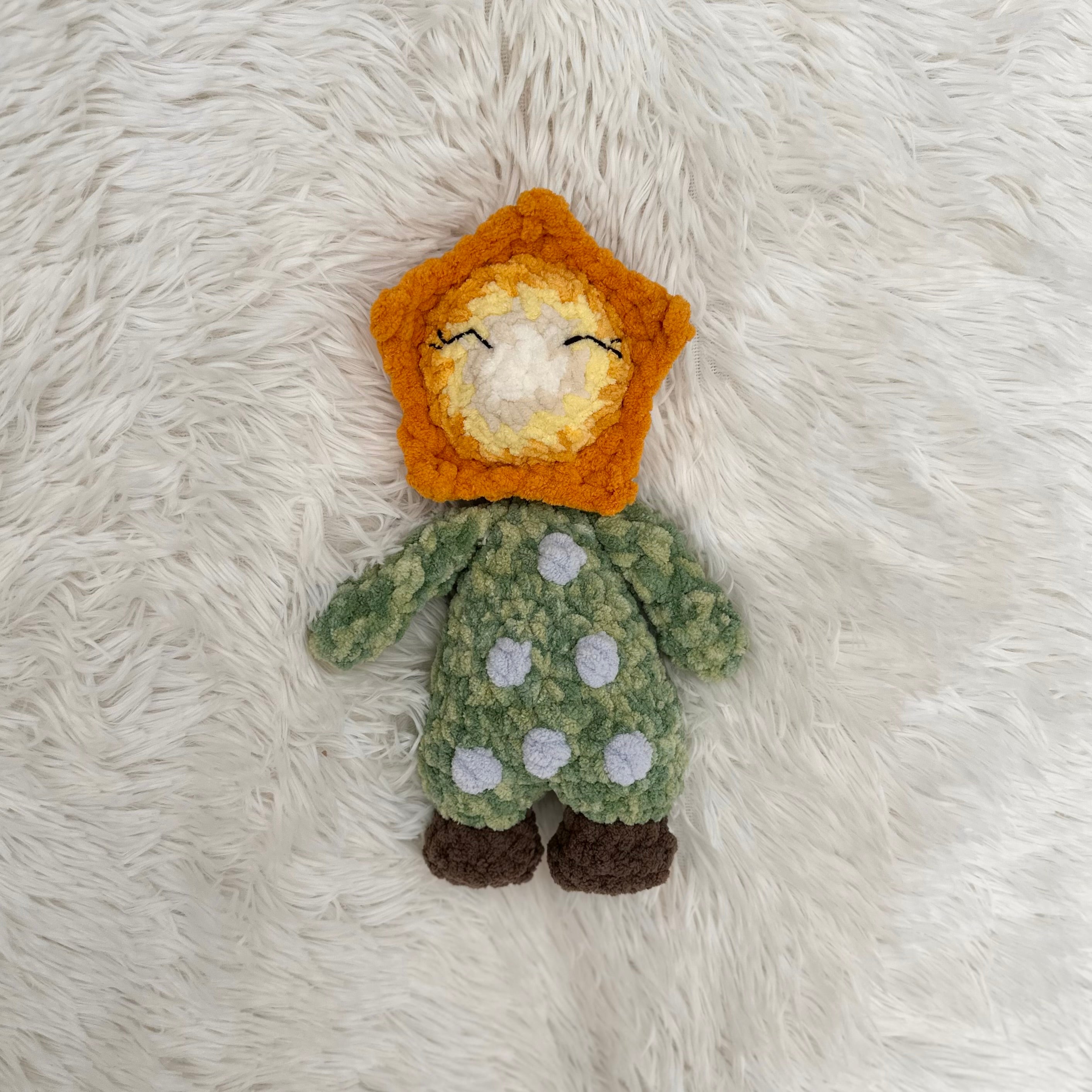 Evie Christmas Tree Plushie | Star | Crocheted Stuffie | Holidays