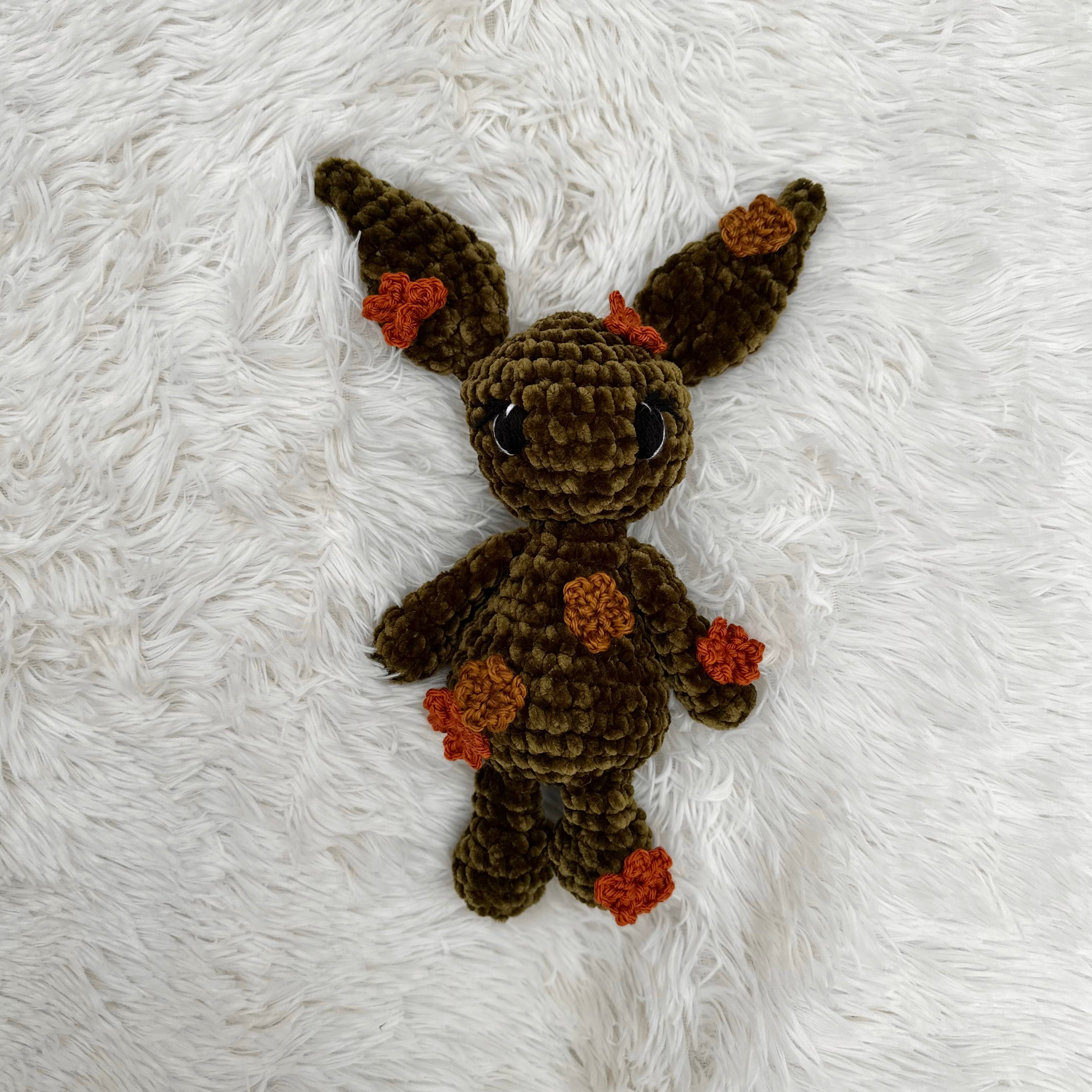 Floral Nymph Plushie | Forest Creature Stuffie | Flowers