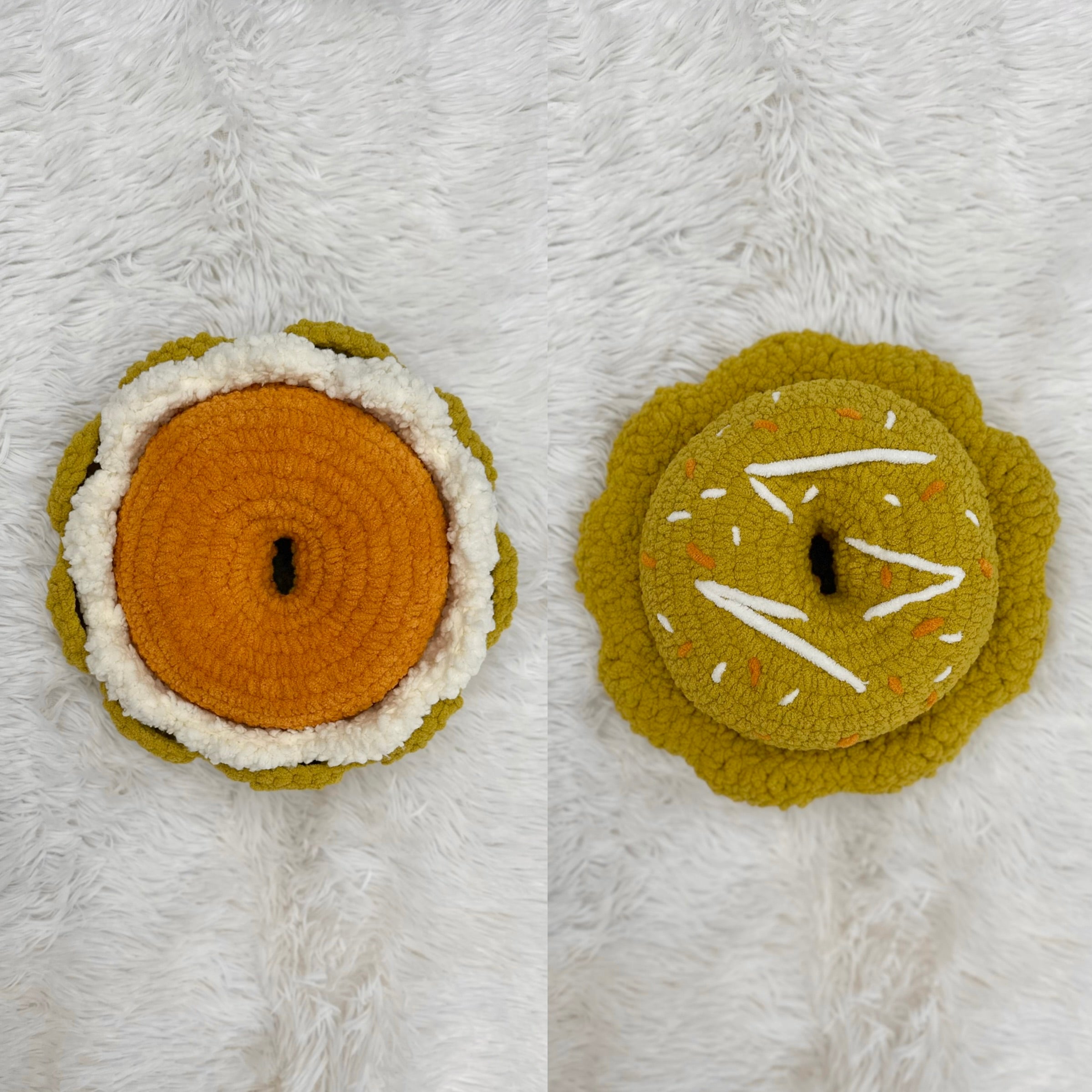 Petal Puff Flower Donut Plushie Pillow | Stuffie | Whimsical