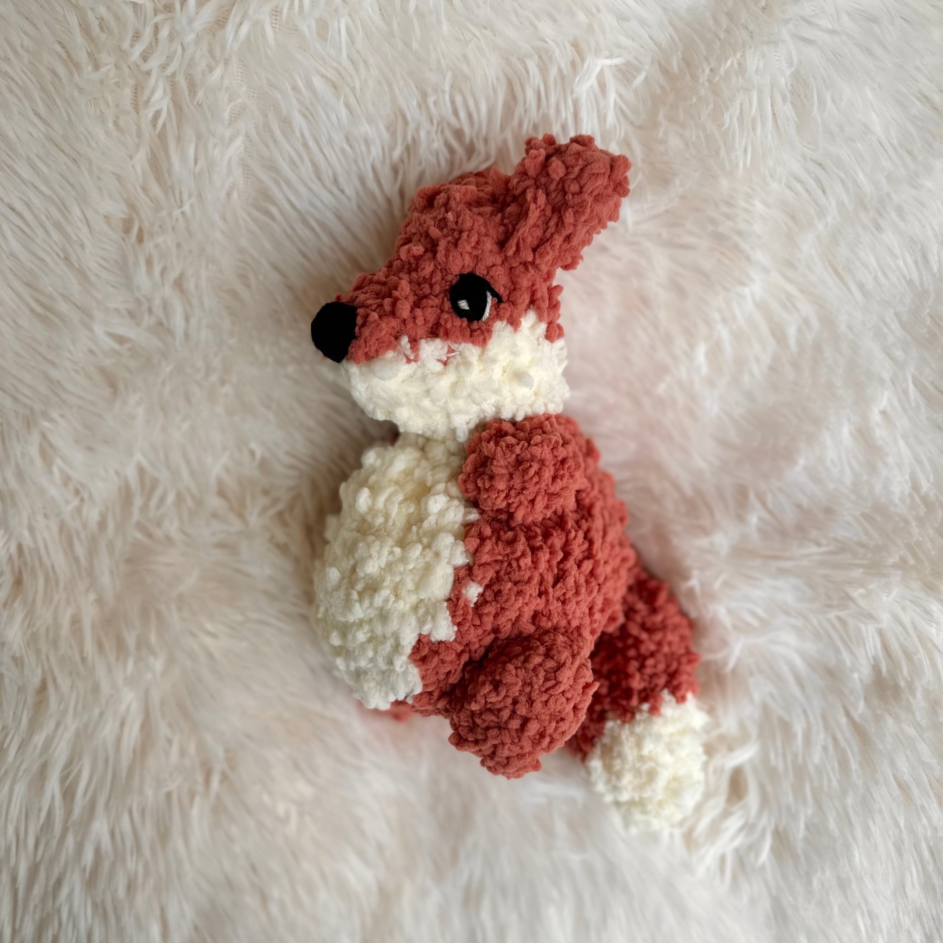 Fox Plushie | Crocheted Stuffie