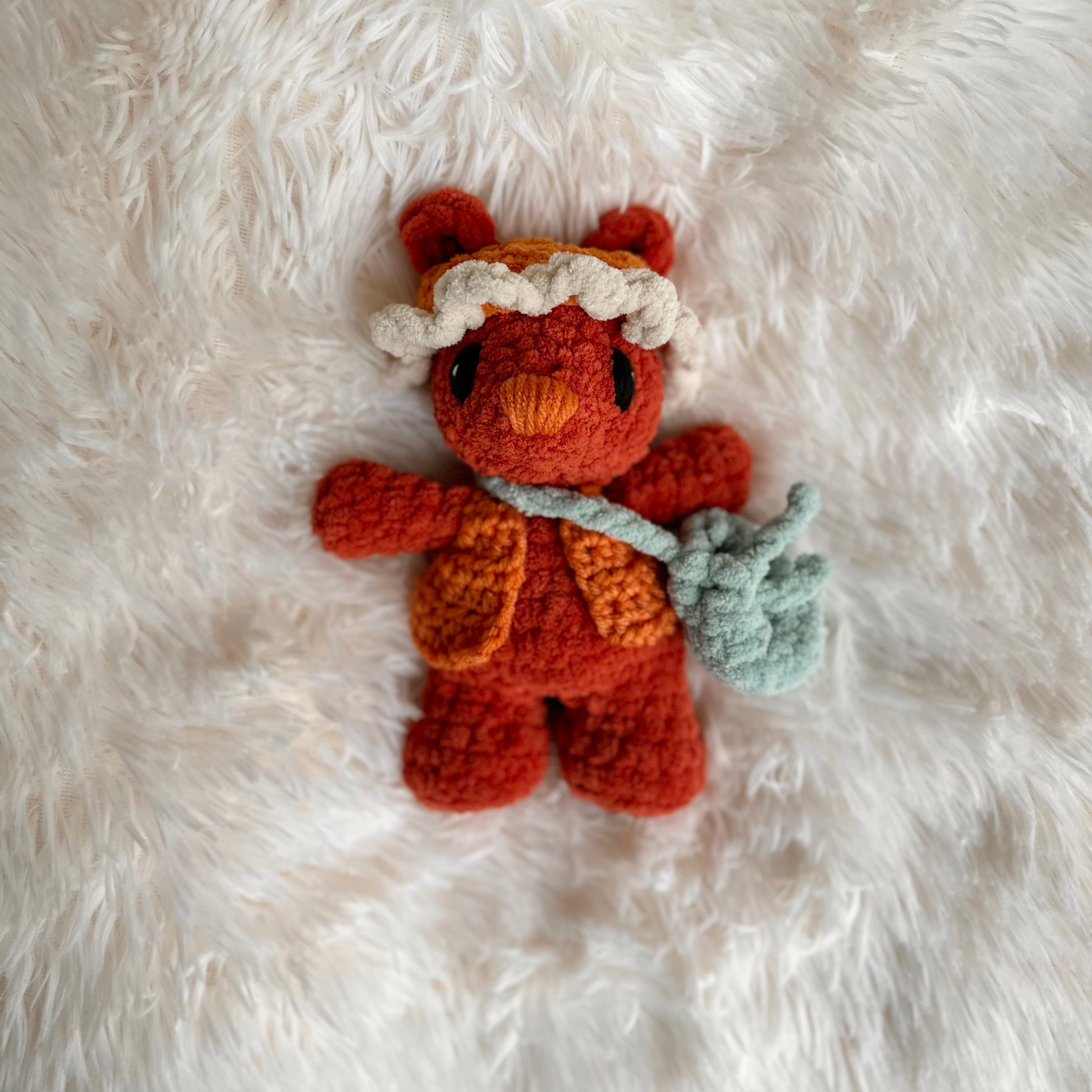 Bear Plushie | Groovy Bear With Accessories | Stuffie | Teddy Bear