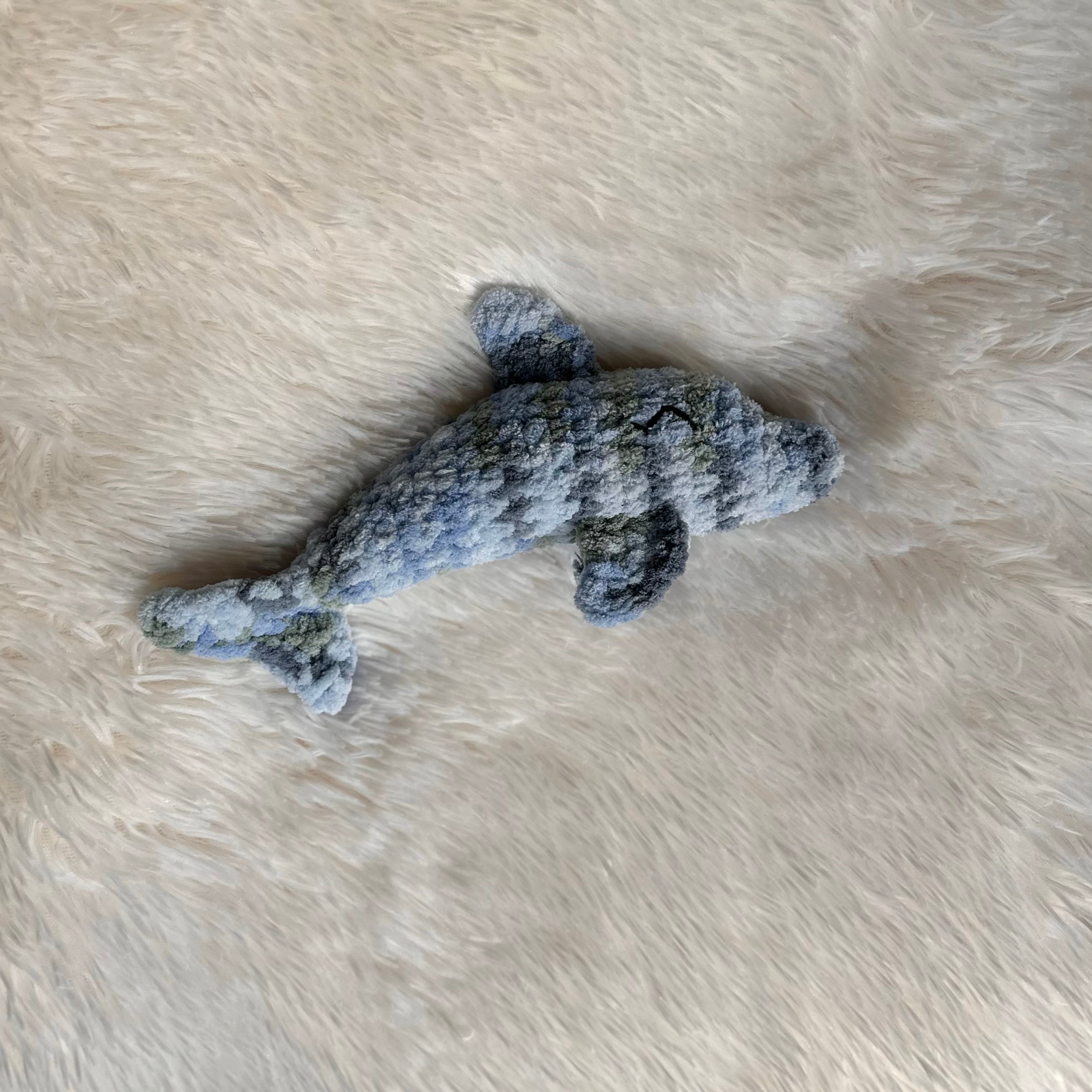Crochet Dolphin Plushie