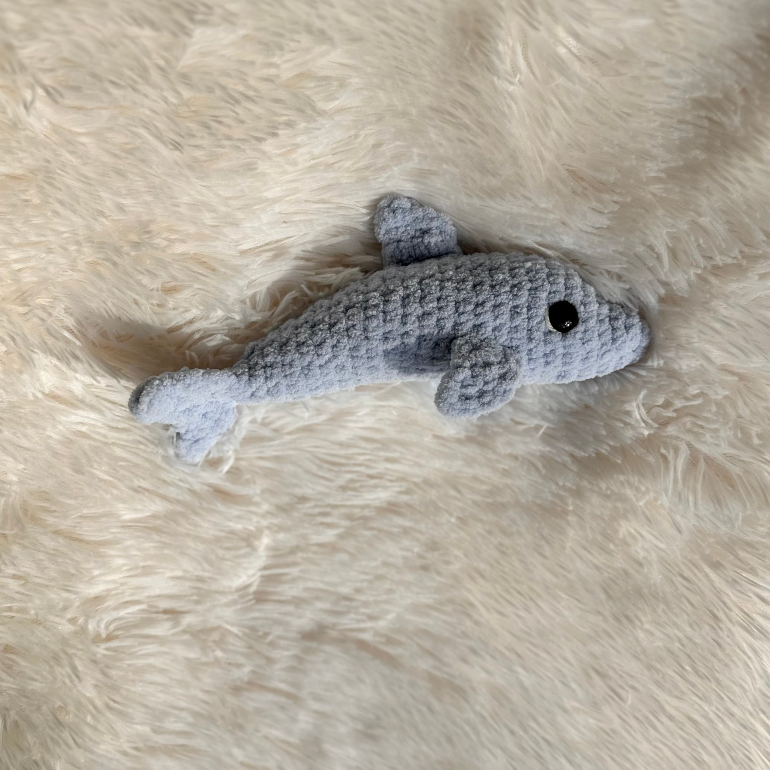 Crochet Dolphin Plushie