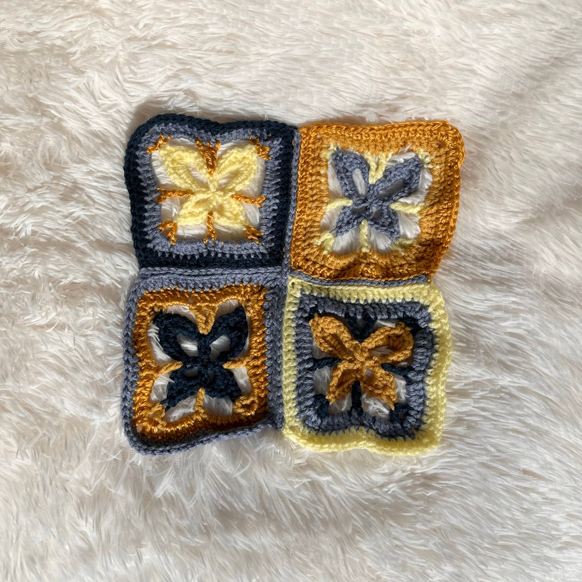 Crocheted Butterfly Lovey