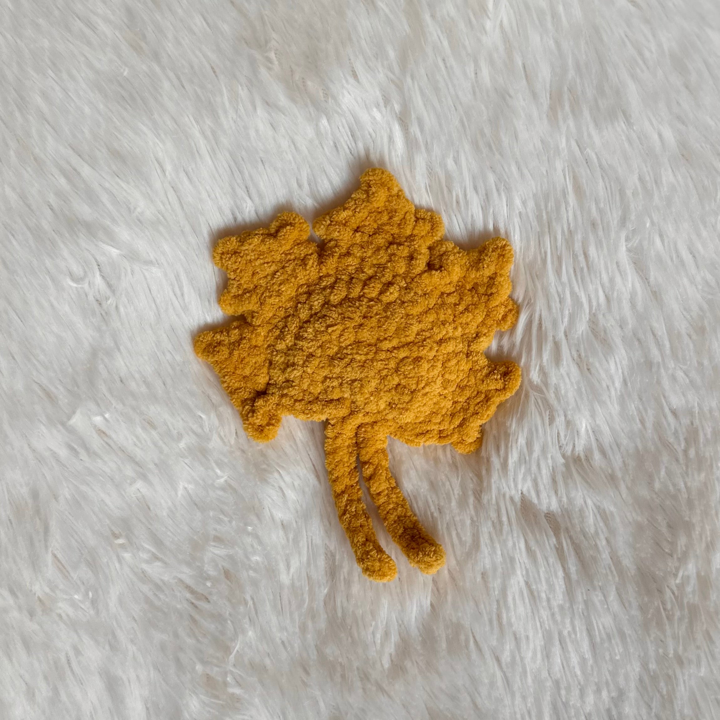 Maple Leaf Plushie | Autumn Fall Stuffie | Whimsical
