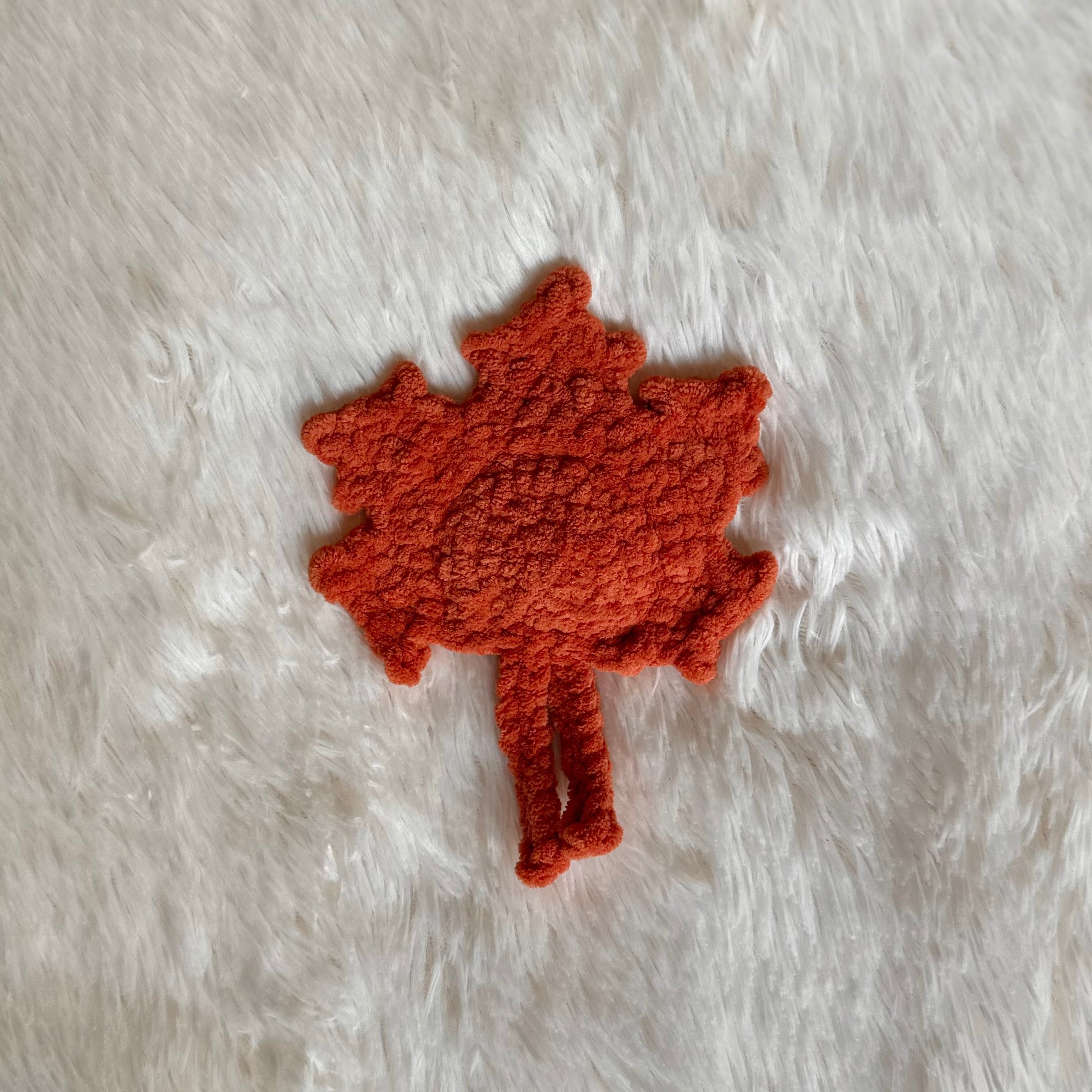Maple Leaf Plushie | Autumn Fall Stuffie | Whimsical