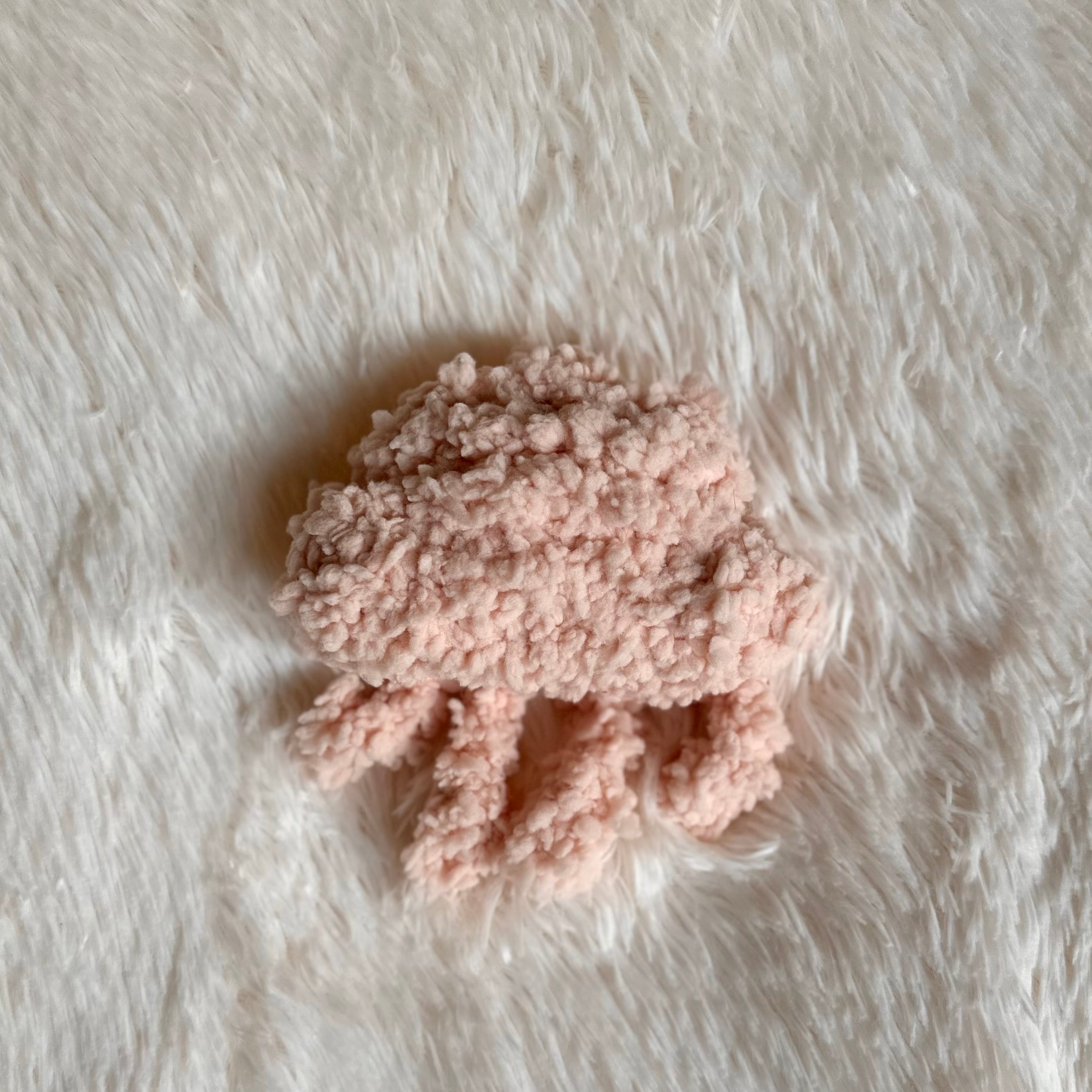 Crocheted Cloud Plushie | Mini Cloudia | Cloud Stuffie | Baby Kids Toy | Whimsical