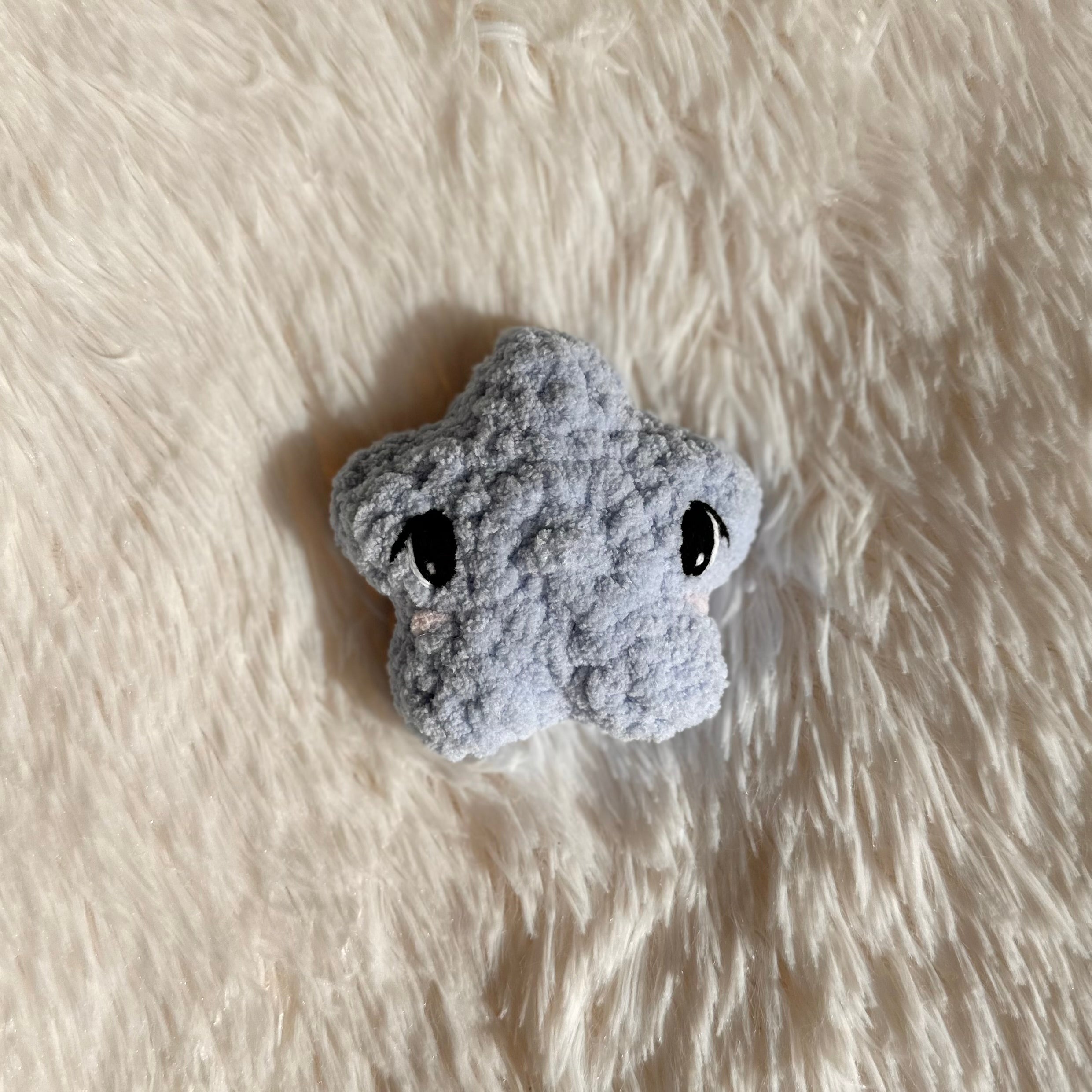 Crocheted Star Plushie | Mini Stella | Star Stuffie | Baby Kids Toy | Whimsical | Space