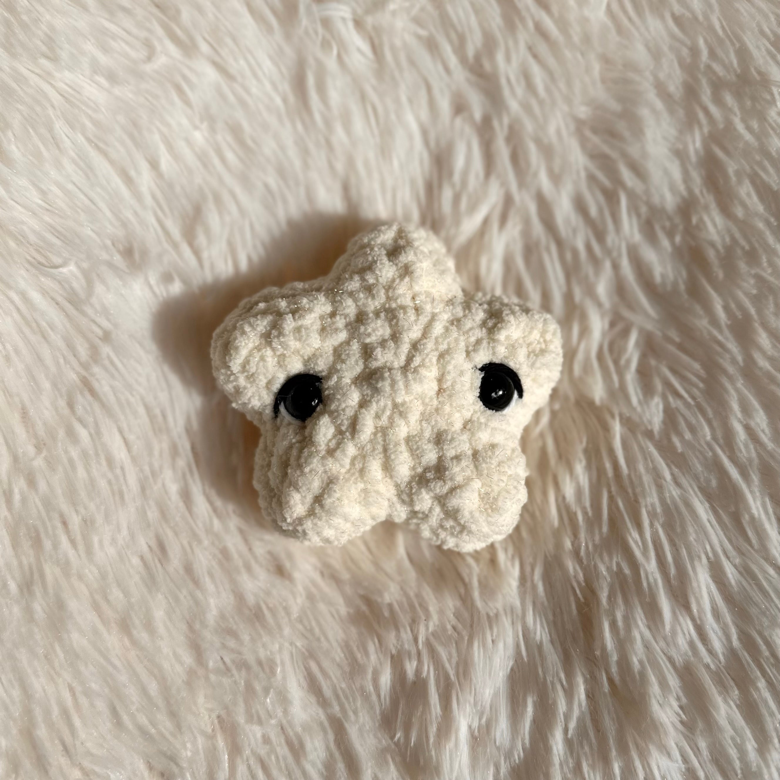 Crocheted Star Plushie | Mini Stella | Star Stuffie | Baby Kids Toy | Whimsical | Space