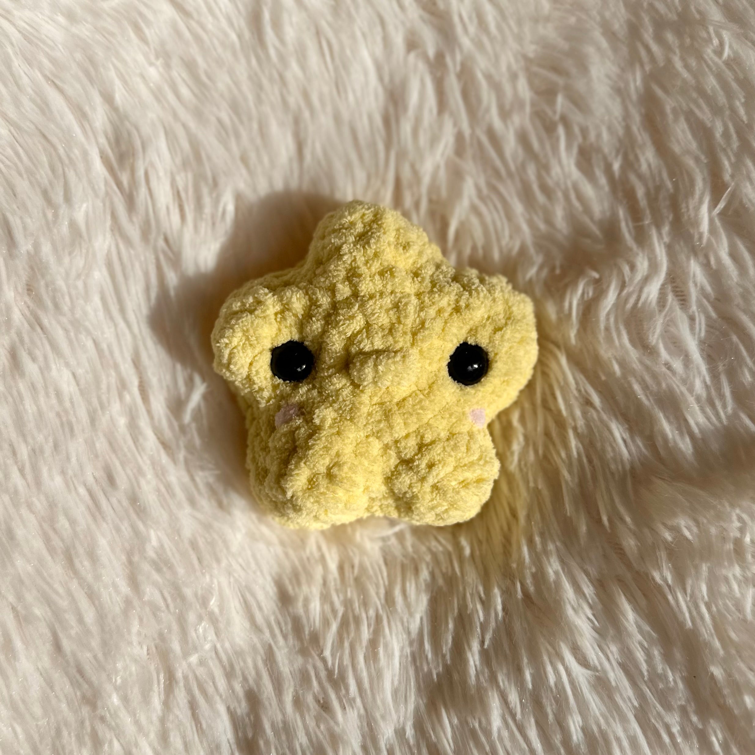 Crocheted Star Plushie | Mini Stella | Star Stuffie | Baby Kids Toy | Whimsical | Space