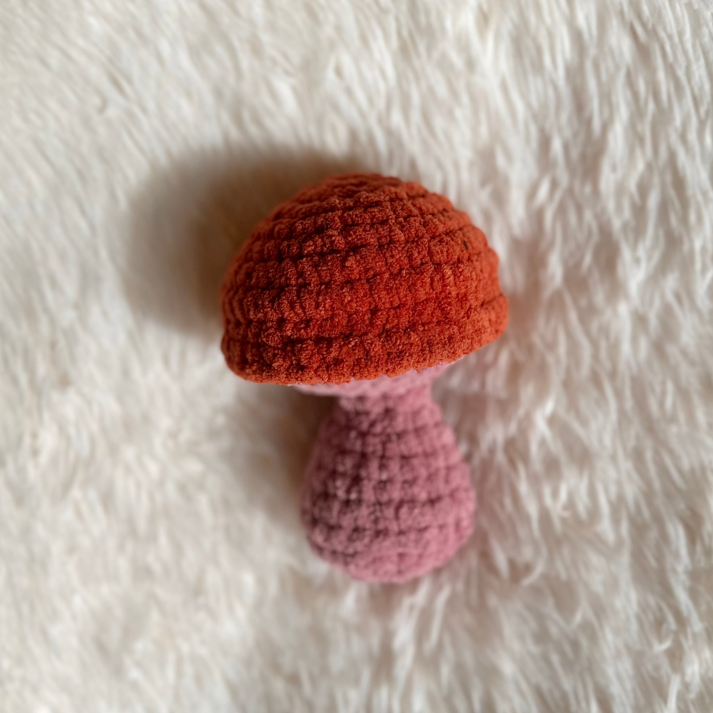 Medium Groovy Mushroom | Mushroom Plushie | Crochet Mushie | Whimsical