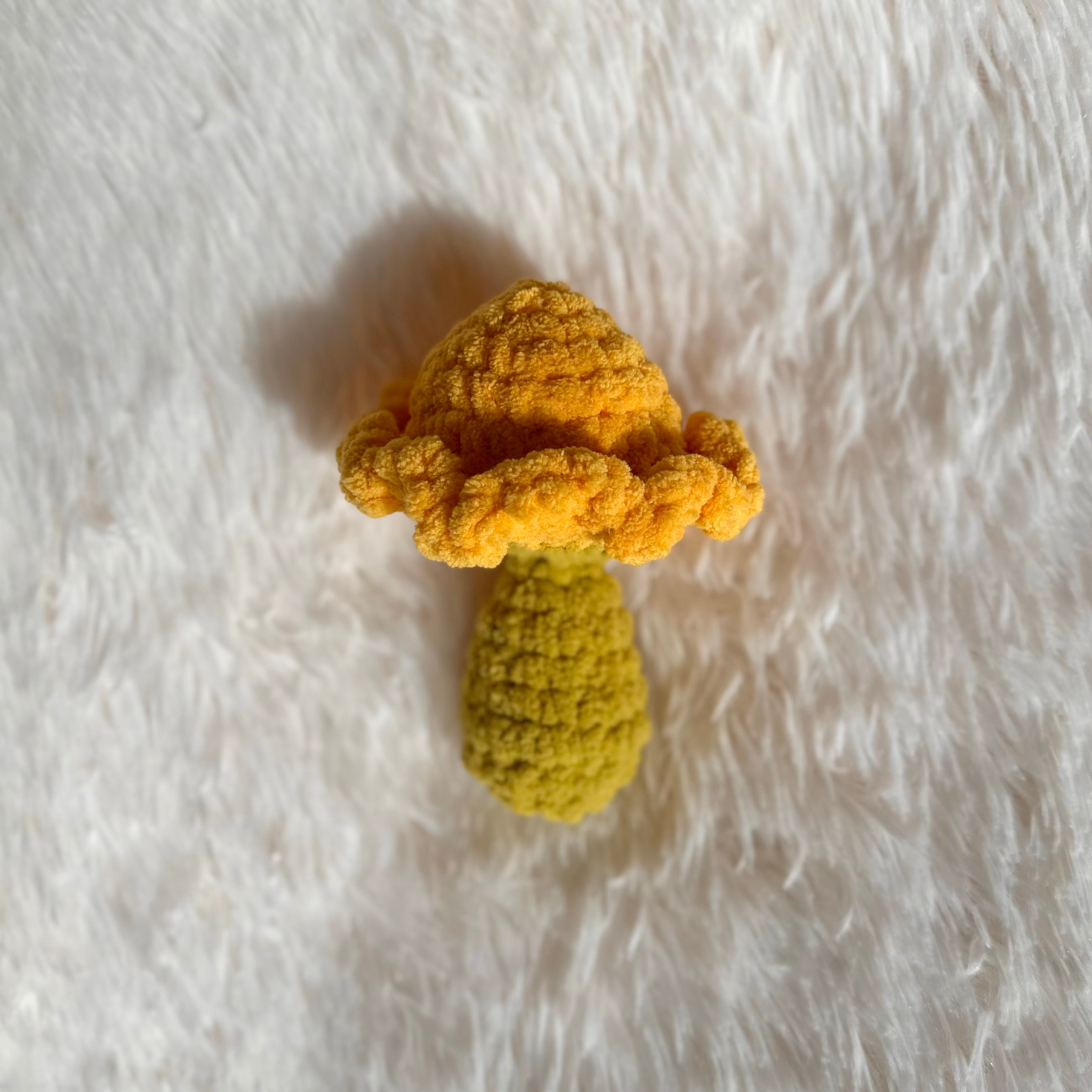 Medium Ruffle Mushroom | Mushroom Plushie | Crochet Mushie | Whimsical