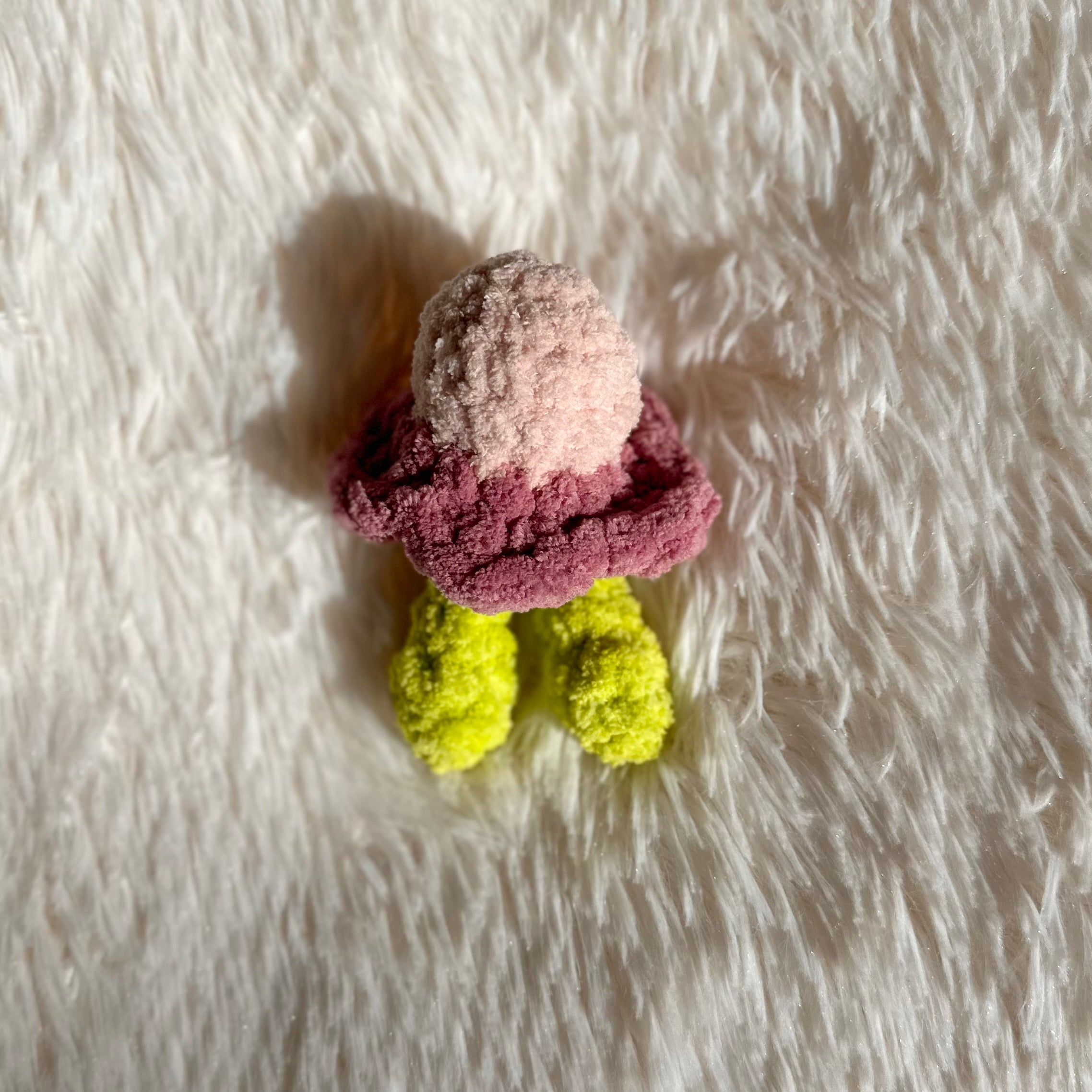 Flower Friend | Flower Plushie | Crochet Flower Bud Bloom | Whimsical