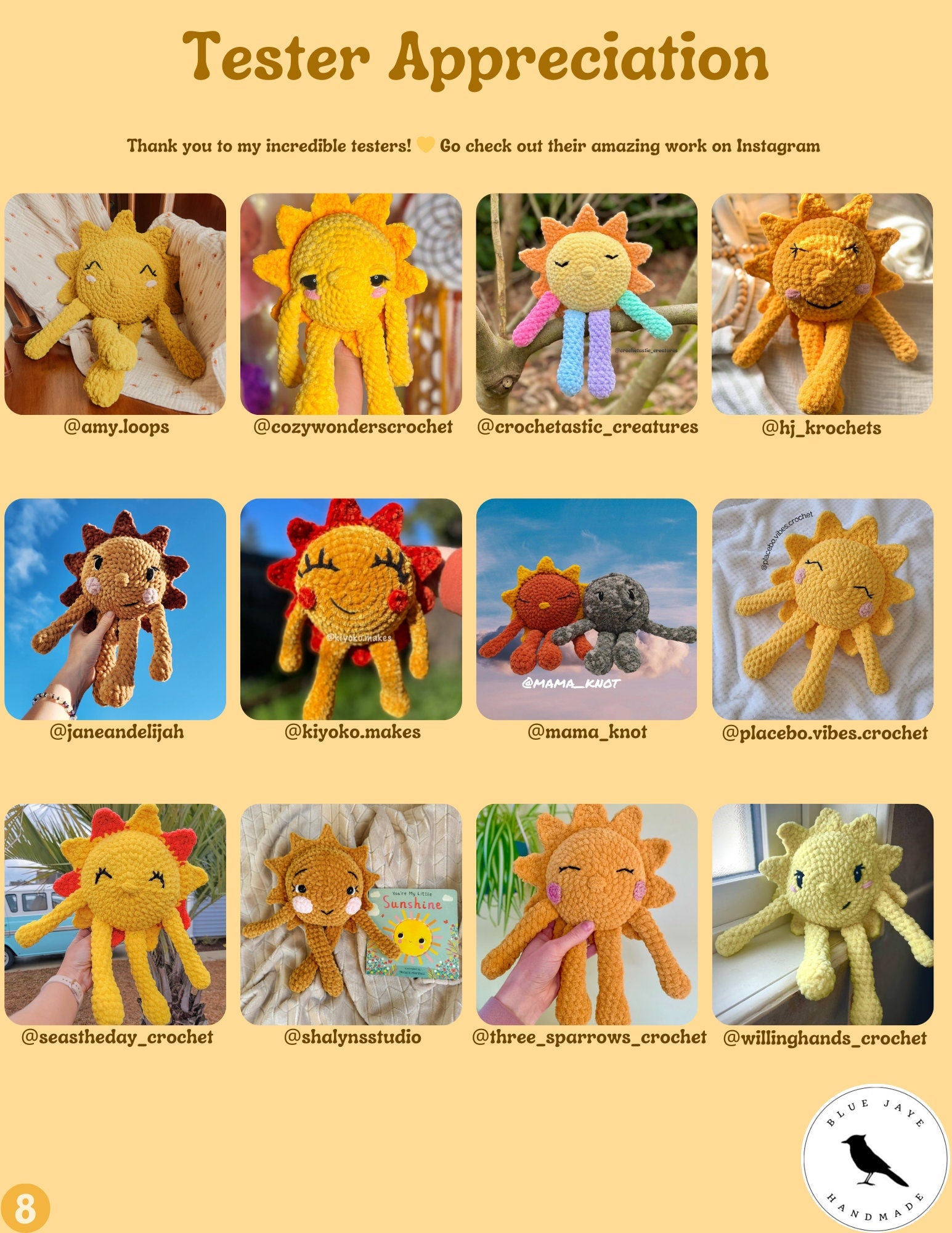 Little Raya Sunshine Crochet Pattern | Amigurumi Sun Pattern