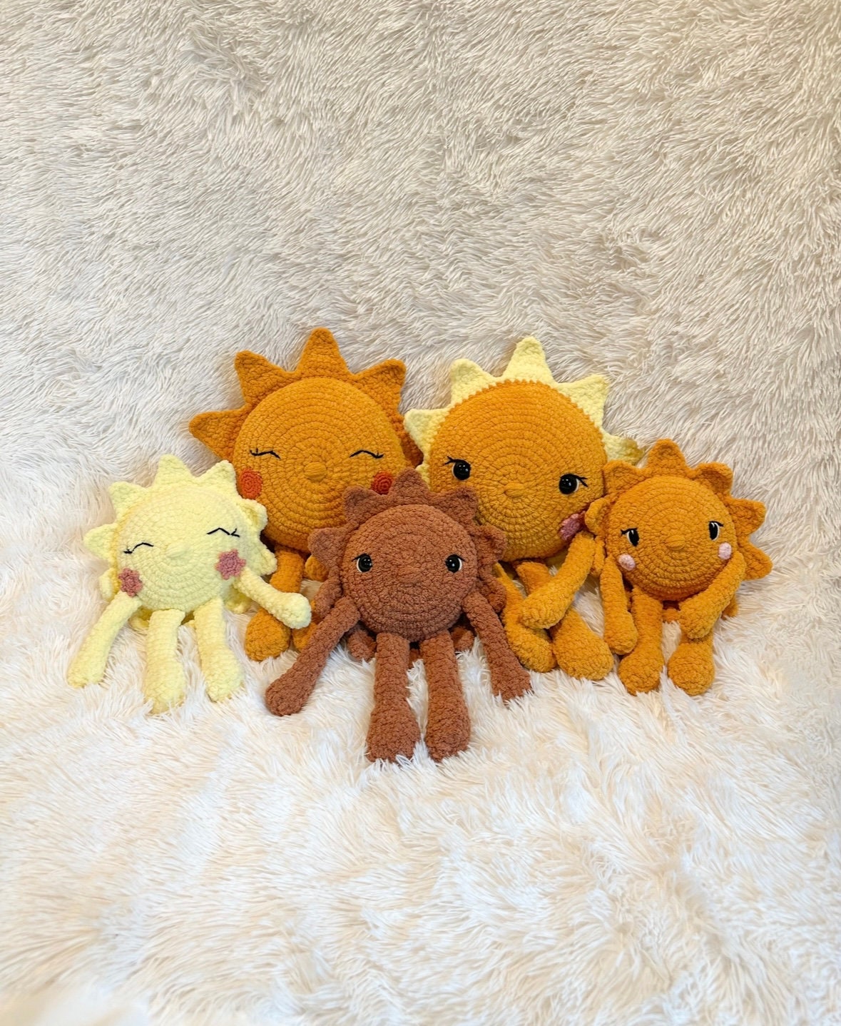 Raya Sunshine Crochet Pattern Bundle (Raya + Little Raya Included) | Amigurumi Sun Pattern