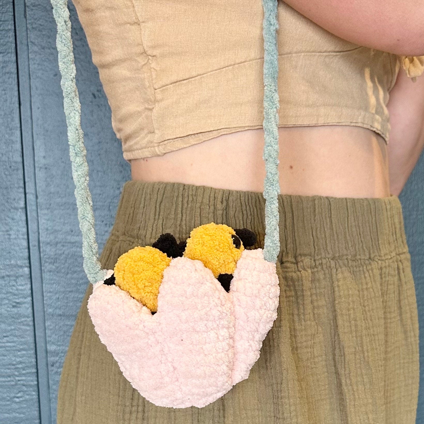 Blossom The Bee and Flower Crochet Pattern | Amigurumi Bee And Flower Pattern