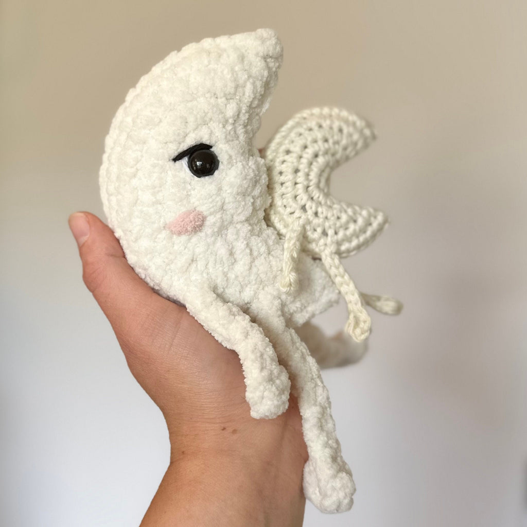 Mini Luna Moon Crochet Pattern | Amigurumi Moon Pattern