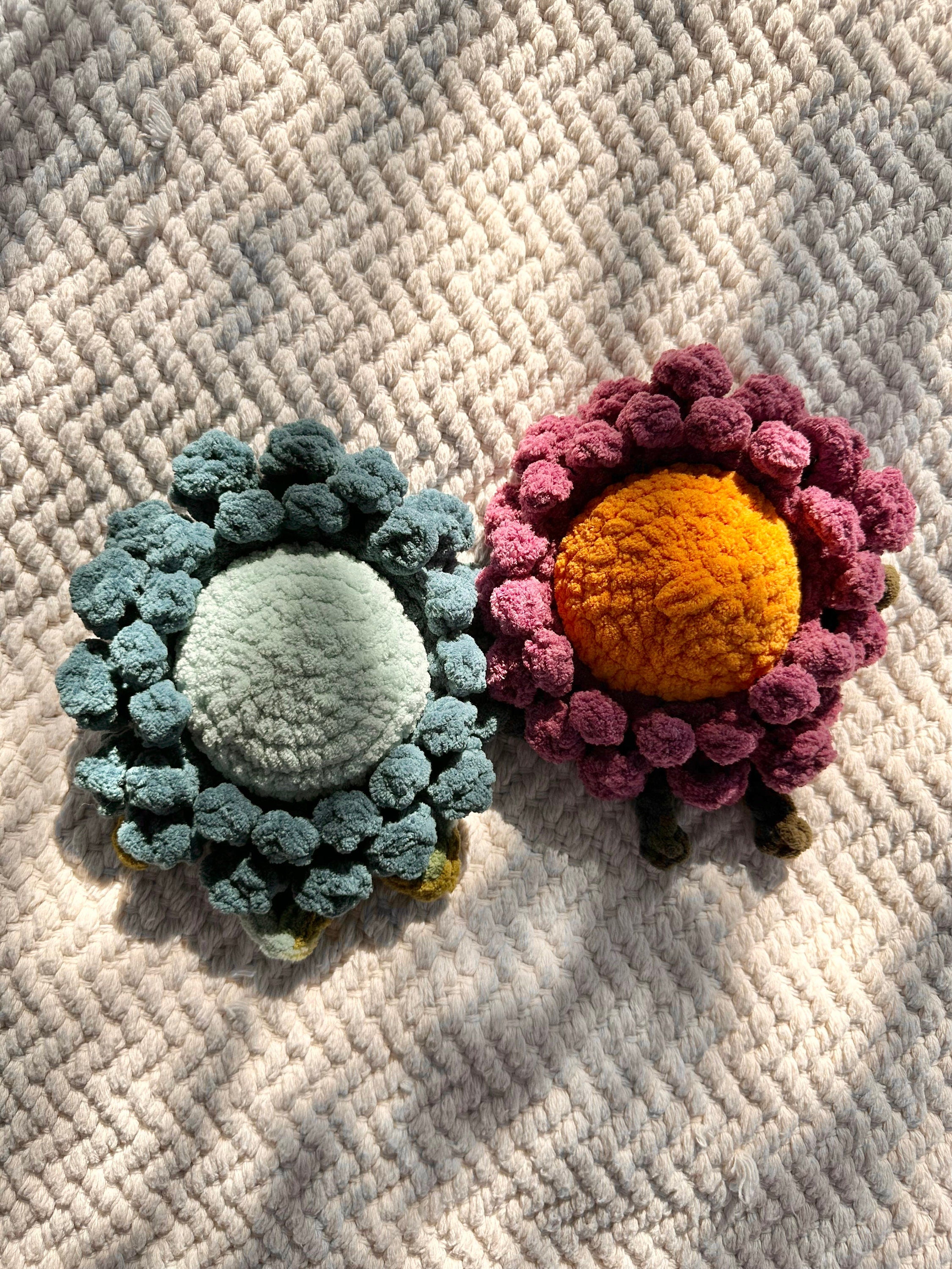 Bloom Babes Mod- Zinnia | Flower Mod for Mini Raya Sunshine | Amigurumi Whimsical Crochet Pattern