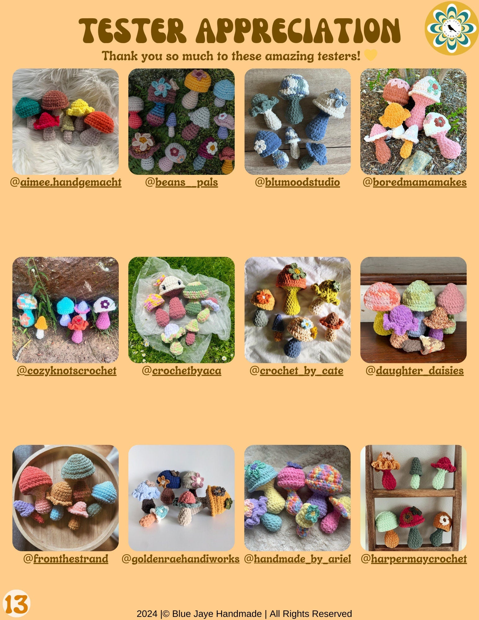 Funky Fungi Crochet Patterns | Groovy Mushrooms Amigurumi