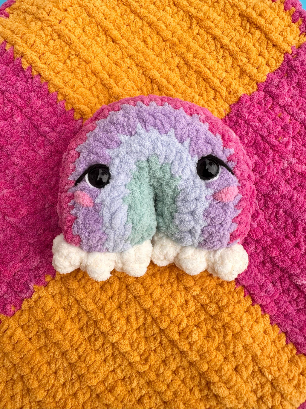 Mini Raina Crochet Pattern | Rainbow Friend | Amigurumi Rainbow Pattern