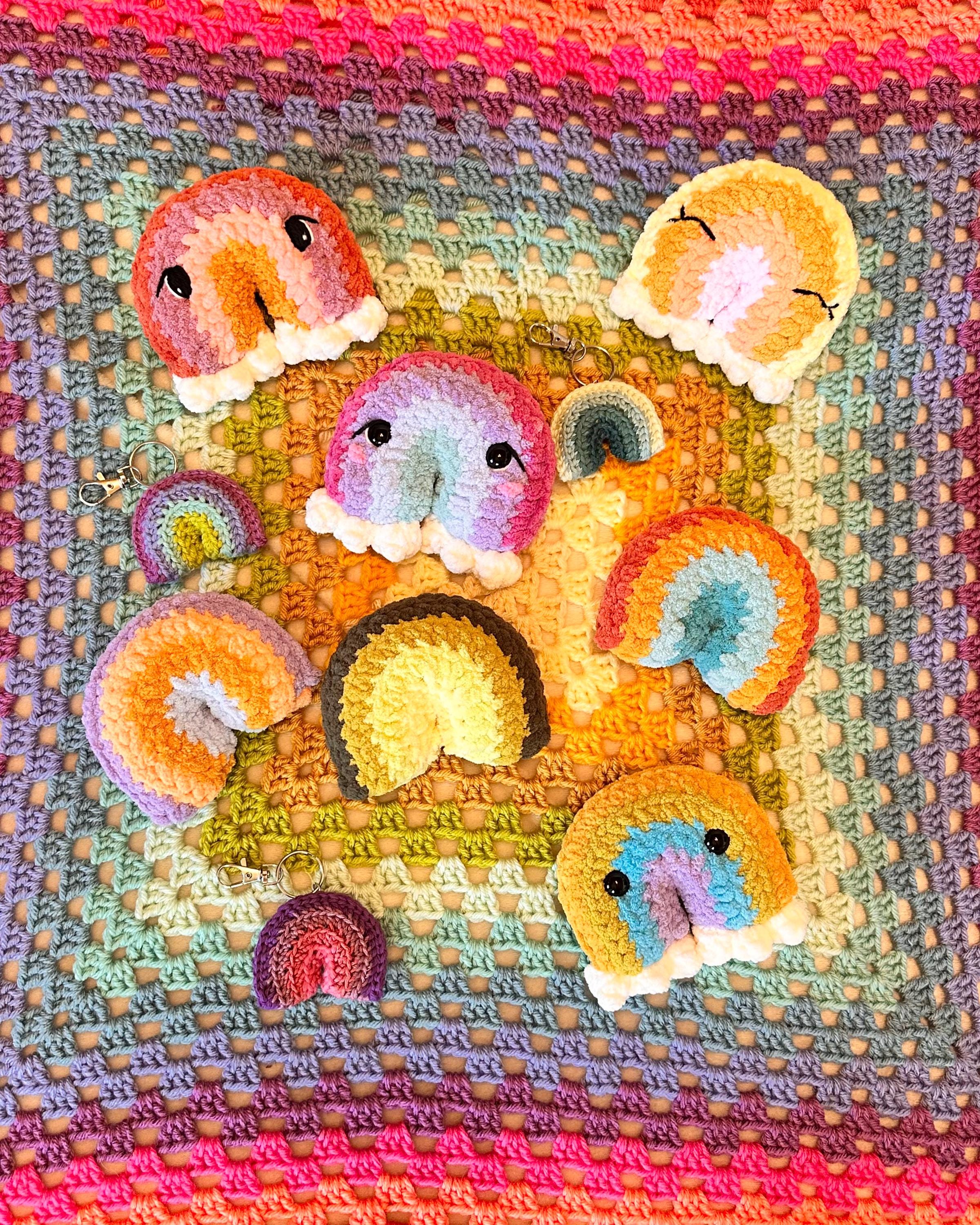 Mini Raina Crochet Pattern | Rainbow Friend | Amigurumi Rainbow Pattern