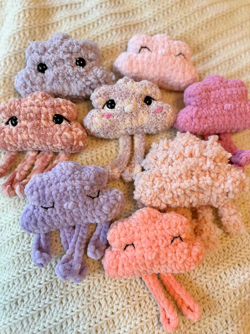 Mini Cloudia Crochet Pattern | Cloud Friend | Amigurumi Cloud Pattern