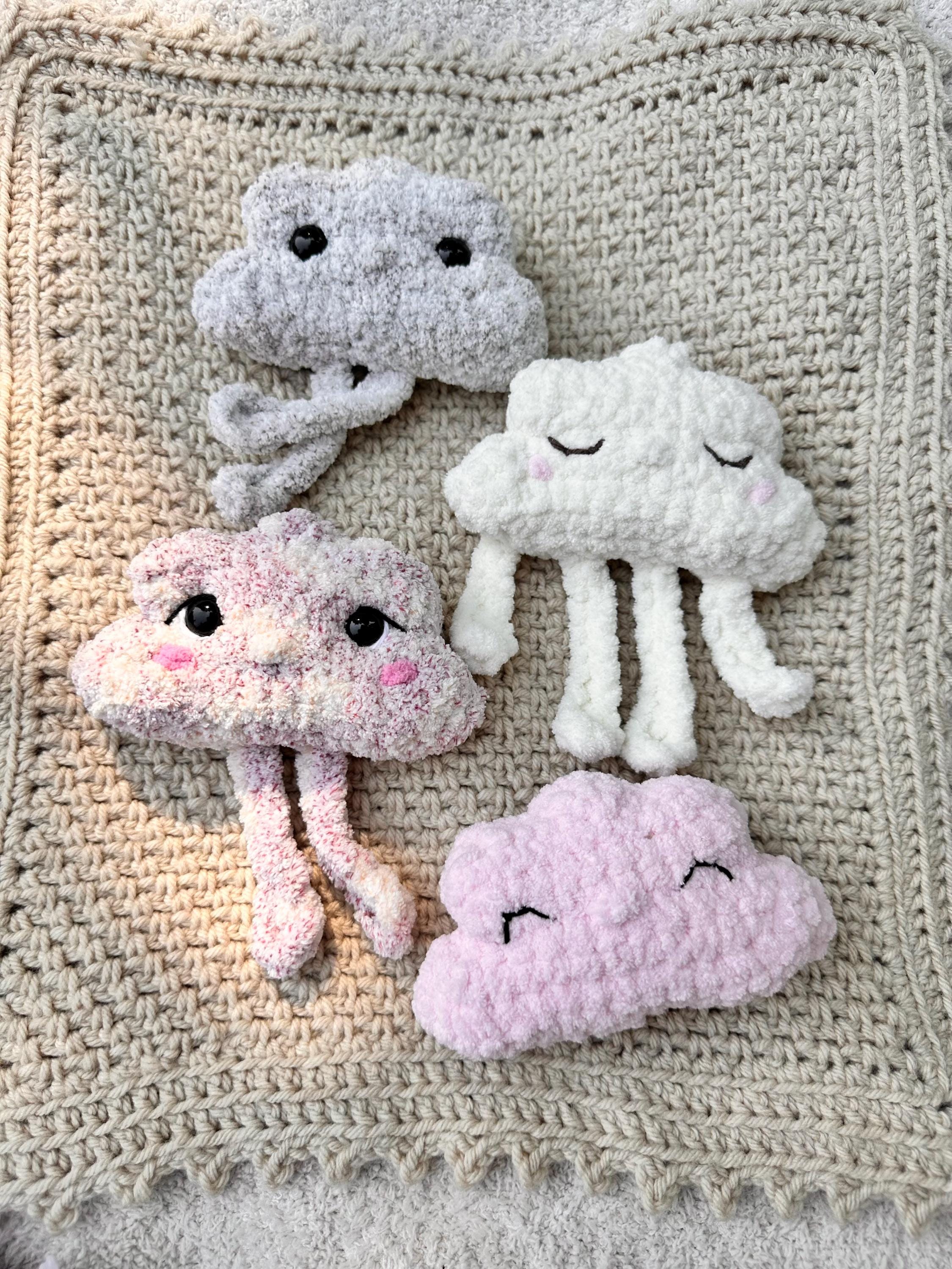 Mini Sky Friends Crochet Pattern Bundle | 6 Patterns Included | Sun | Moon | Earth | Star | Rainbow | Cloud | Whimsical Crochet | Amigurumi