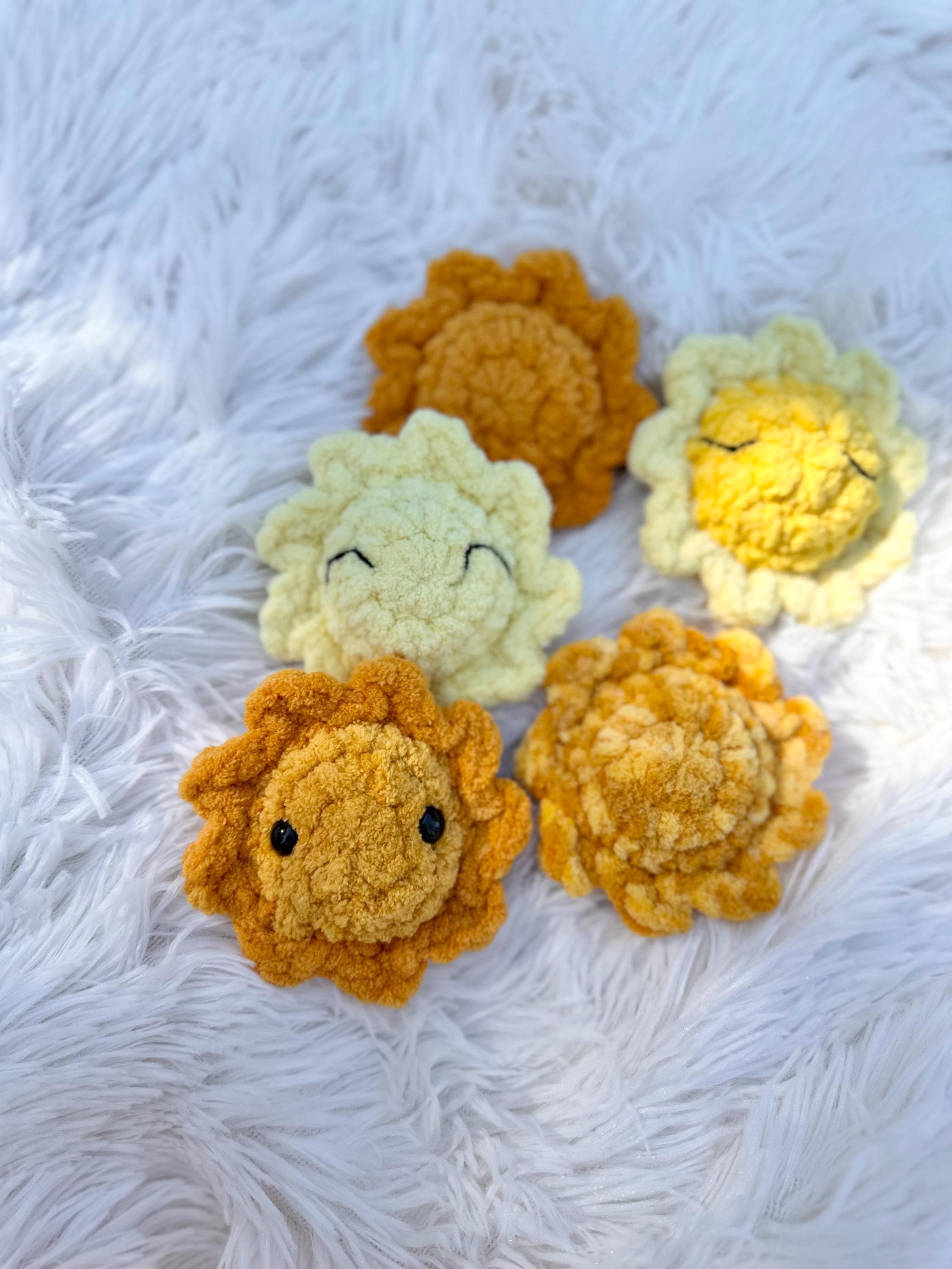 Baby Raya Sunshine Crochet Pattern | Amigurumi Sun Friend | Tiny Sun