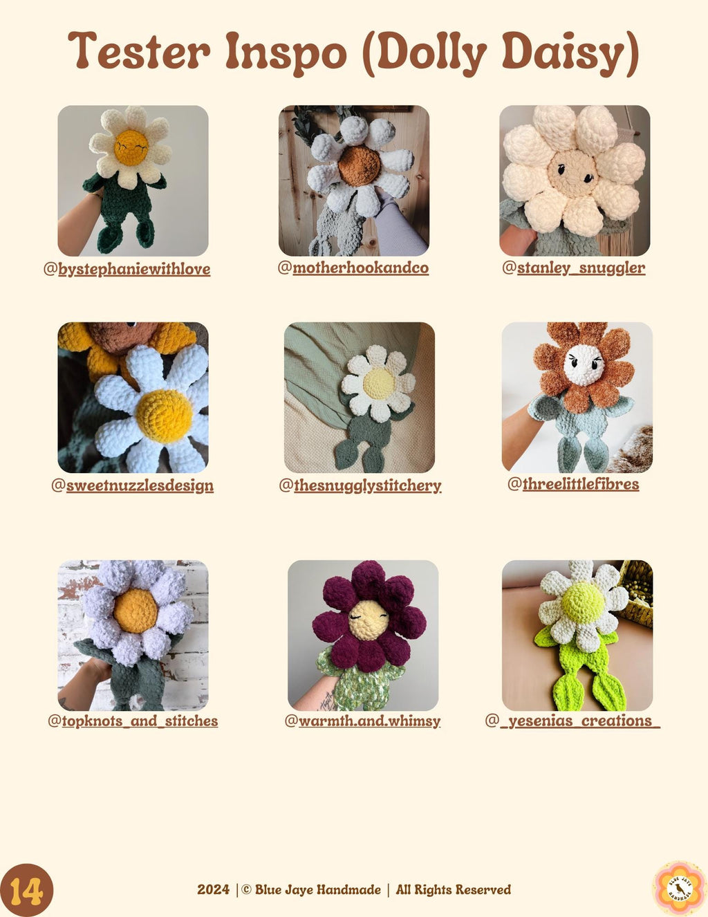 Solly and Dolly Flower Snuggler Crochet Pattern | Sunflower Daisy Snuggler Lovey Amigurumi Pattern | Whimsical Flower Crochet Pattern