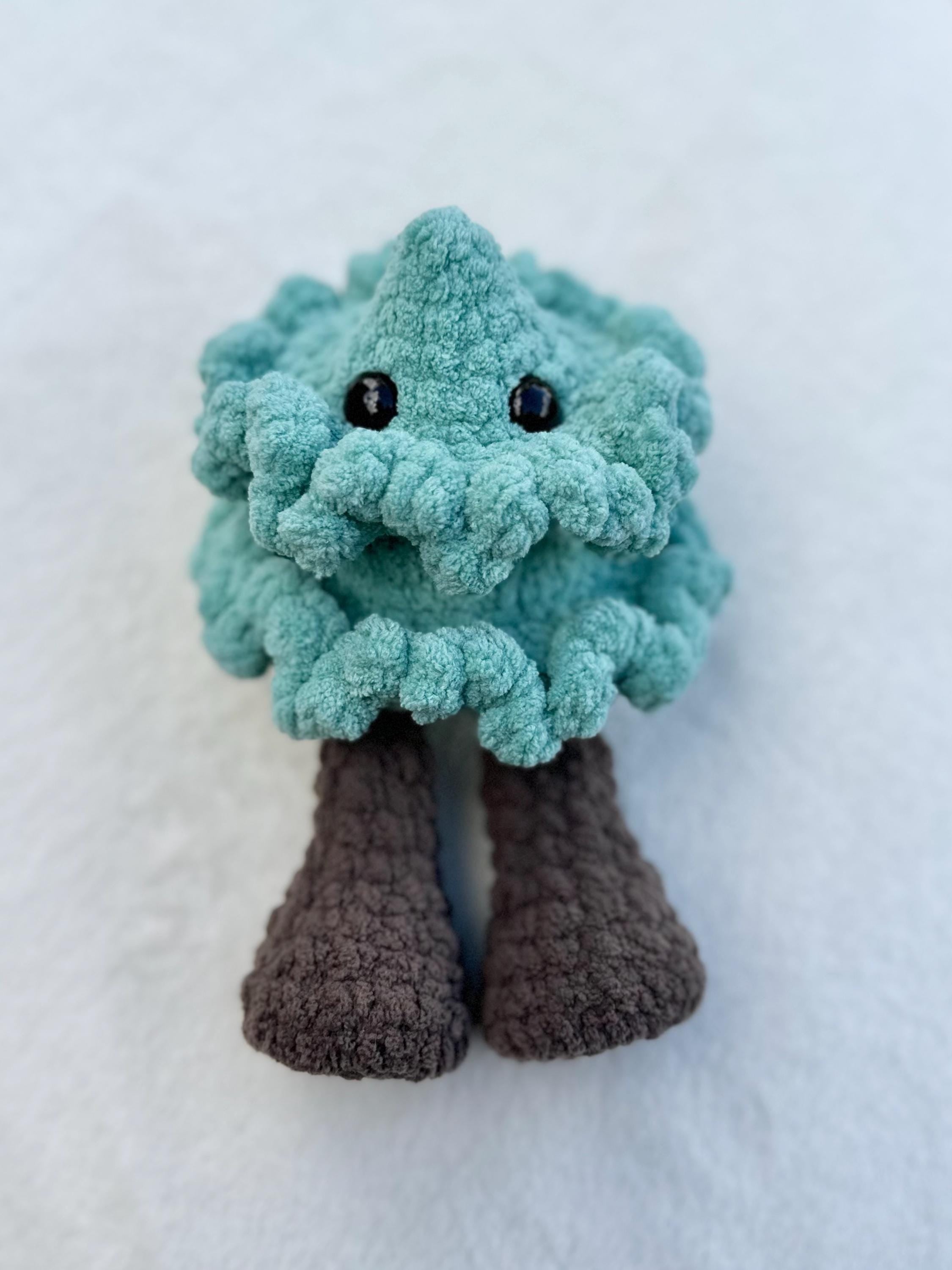 Timber The Tree Crochet Pattern | Amigurumi Groovy Tree
